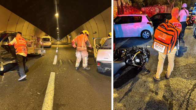 התאונות בשדרות הציונות ומנהרות הכרמל