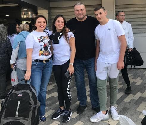 משפחת ג'ורג'י לפני הטרגדיה של ה-7 באוקטובר 