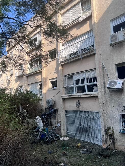 זירת הנפילה בשכונת אפק הוותיקה
