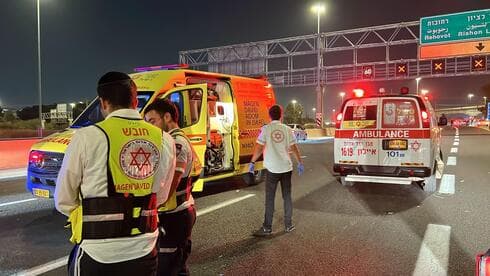 מזירת התאונה הקטלנית בכביש 431