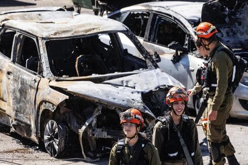 זירת הנפילה בקרית אתא