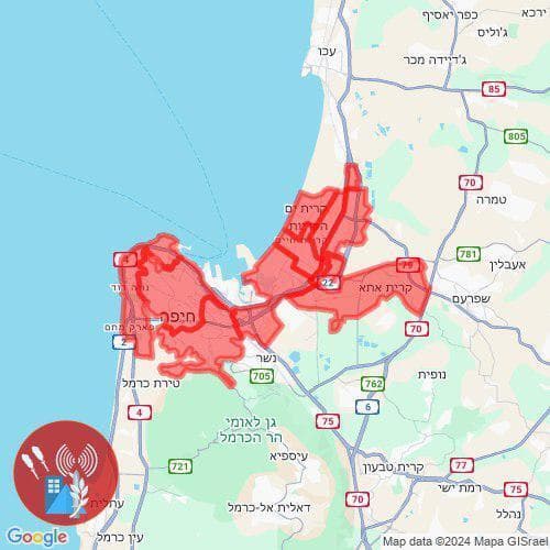 מפת ההתרעות המעודכנת
