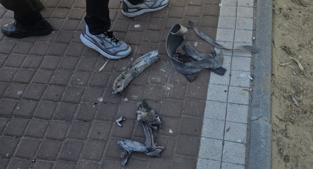 שברי מיירט באזור הקריות