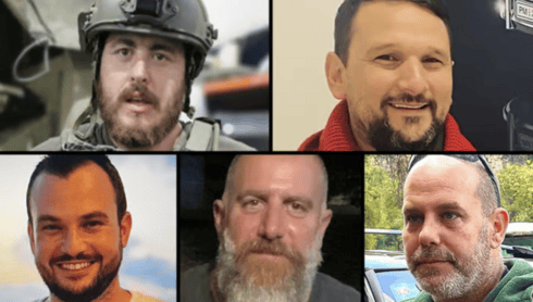 למעלה מימין: דן מאורי, תום סגל. למטה מימין: עמרי לוטן, גיא עידן, אלון ספראי