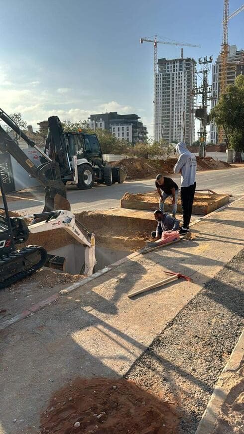 עבודות תשתית לקראת החורף בפתח תקוה