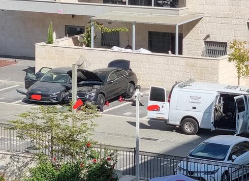 רכב ממולכד בקרית מוצקין