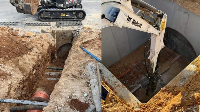 עבודות תשתית לקראת החורף בפתח תקוה