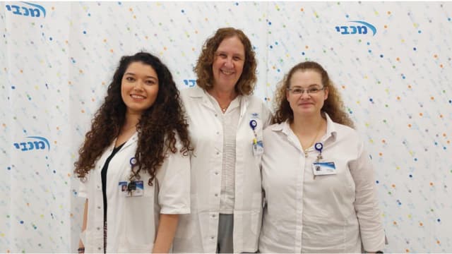 צוות המוקד של מכבי שהציל את חייו