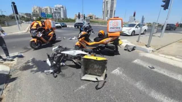 זירת התאונה