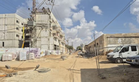 העבודות ברחוב שלושת בני עין חרוד 