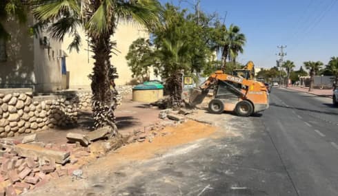 העבודות בשכונת מישור הגפן