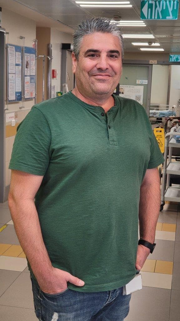 "הרגשה מיוחדת שהצלתי חיים". ליאב חיים