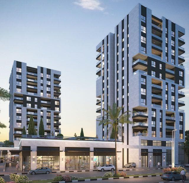 פרויקט בראשית שוק נתניה (הדמיה: קבוצת דוד אזולאי) פרויקט בראשית שוק נתניה