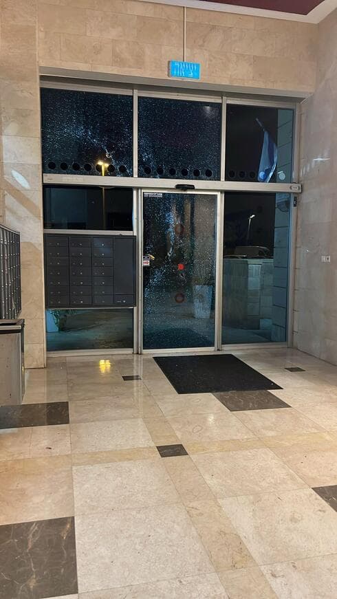 זירת האירוע, כפי שתועדה והופצה ברשת החברתית