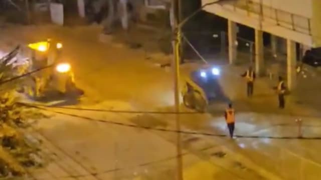 עבודות הרכבת ברחוב סוקולוב בחולון. סיוט לתושבים