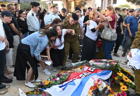 הלוויתו של סמ"ר נווה יאיר אסולין ז"ל