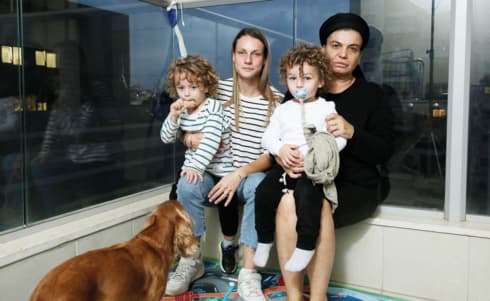 ג'ואנה חמותה והילדים