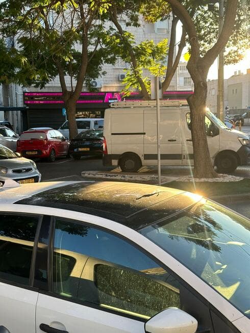נזק לרכב חונה במוצקין, יירוטים בשמי קרית אתא