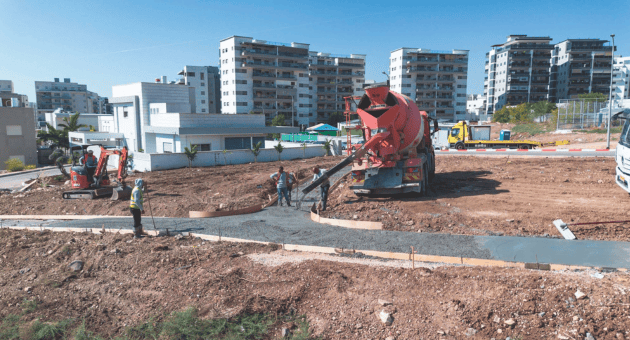 העבודות להקמת הטיילת