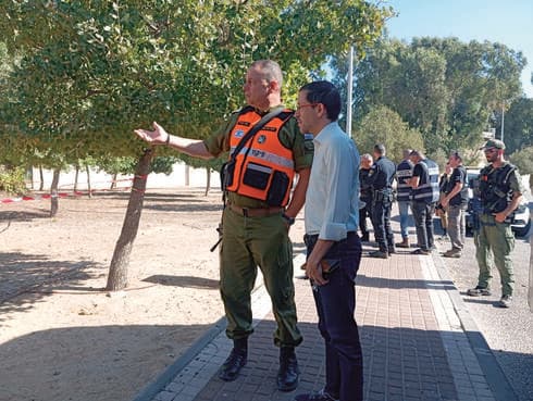 מפקד נפת הקריות, אל"מ במיל' ארז הררי