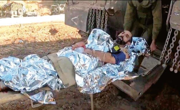 ד"ר שגיא בלבן אחרי הפציעה