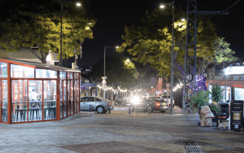 רחובות באר שבע בלילה