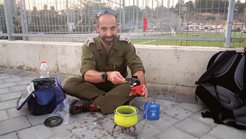 ד"ר שגיא בלבן במילואים. "ידעתי ששם מקומי"