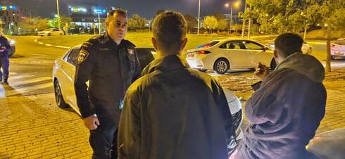 הפעילות המשטרתית באזור שכונת רמות באר שבע