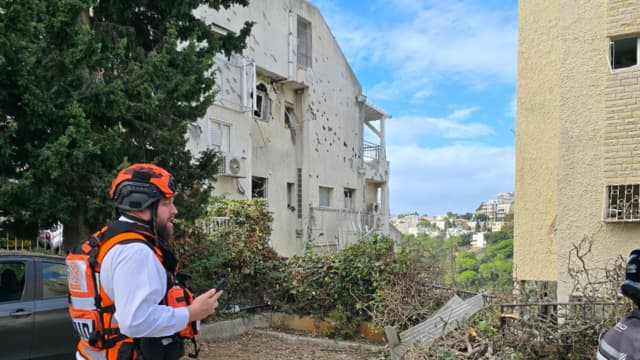פגיעות ישירות בחיפה