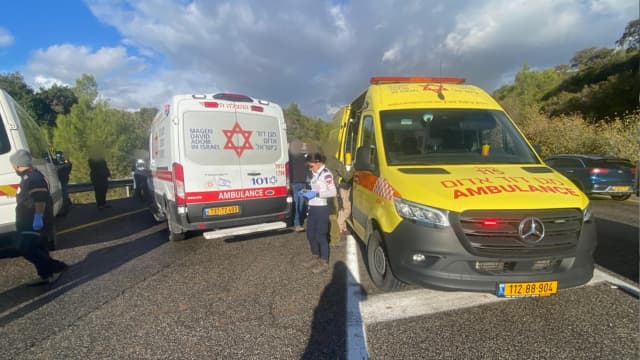 תאונות דרכים מרובות במהלך החג