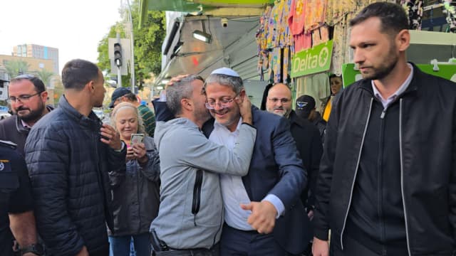 השר איתמר בן גביר בחיפה