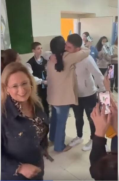 קבלת הפנים באורט דפנה בקרית ביאליק
