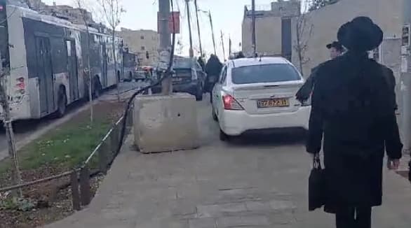 תיעוד הנהג העבריין
