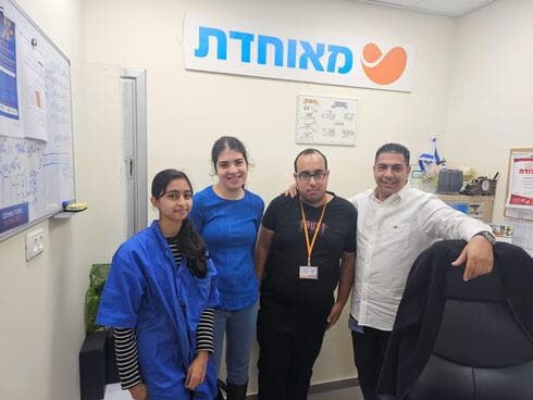 אודי חדאד, תומר מוסאילוב, רגינה פולנסקי ואגם ארדיטי 