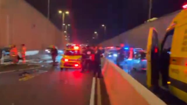 זירת התאונה