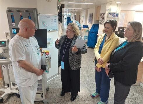 בבדיקה במערך הסיעוד