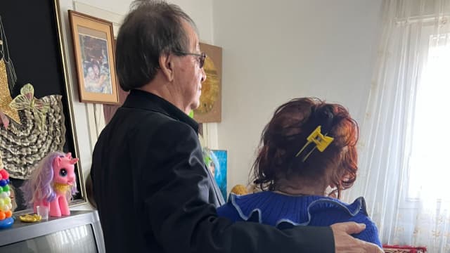 נינה וסגן ראש העיר ישראל סביון