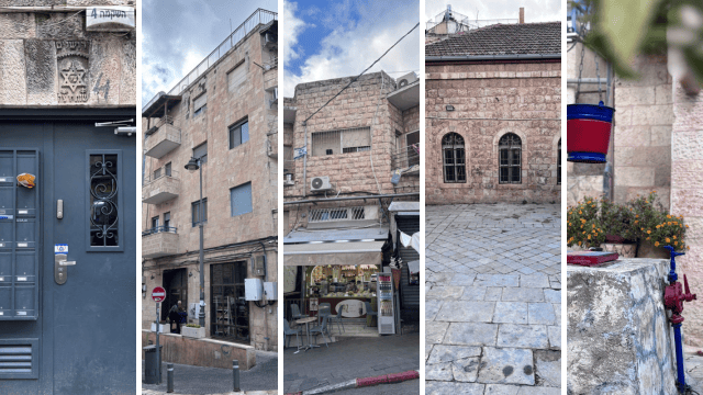 מבנים לשימור בשוק מחנה יהודה