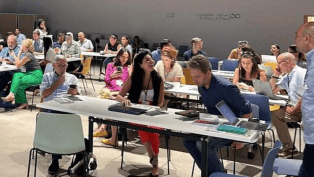צוותי המשימה במפגשי ישיבה ועבודה של  ג'וינט תבת אשכול מפרץ
