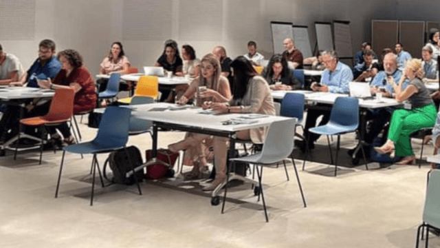 צוותי המשימה במפגשי ישיבה ועבודה של  ג'וינט תבת אשכול מפרץ
