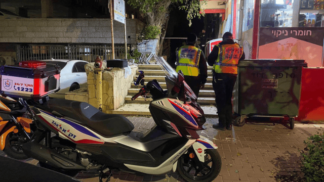 זירת מציאת הגופה