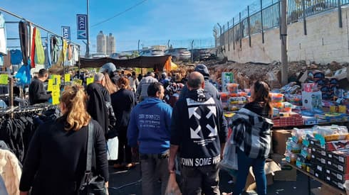שוק רמלה לוד בירושלים (צילום: אבישג זוהר) שוק רמלה לוד בירושלים