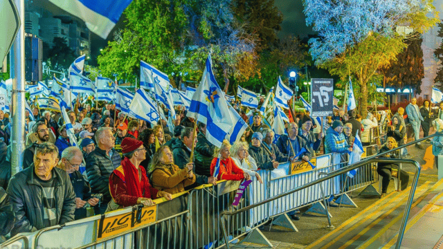 רק כמה מאות במחאה בחורב בדצמבר