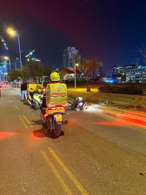 זירת התאונה