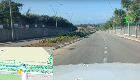 זיהוי תמרור מוסתר ותמרור דהוי על ידי המצלמות (צילום: עיריית רעננה) זיהוי תמרור מוסתר ותמרור דהוי על ידי המצלמות