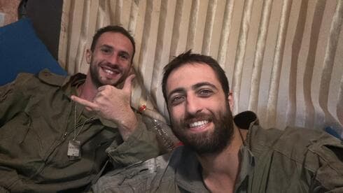 רס"ן הוד שרייבמן ז"ל וחברו יואב כץ