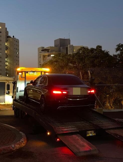 המרצדס שנלקחה