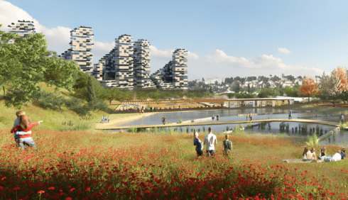 מתחם אברהם שטרן 67-49 (הדמיה: ארכטיק אדריכלים ומתכנני ערים) מתחם אברהם שטרן 67-49