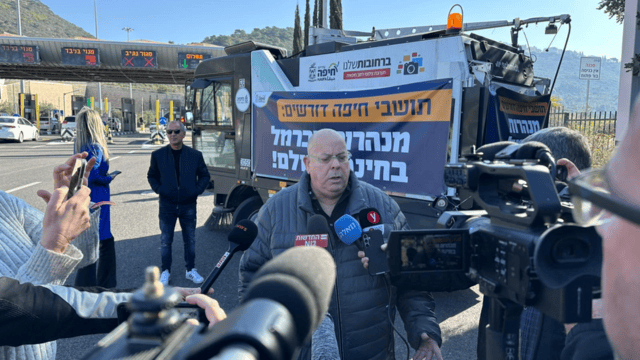 נחוש להצליח. גדי מרגלית מוביל את חסימת המנהרות