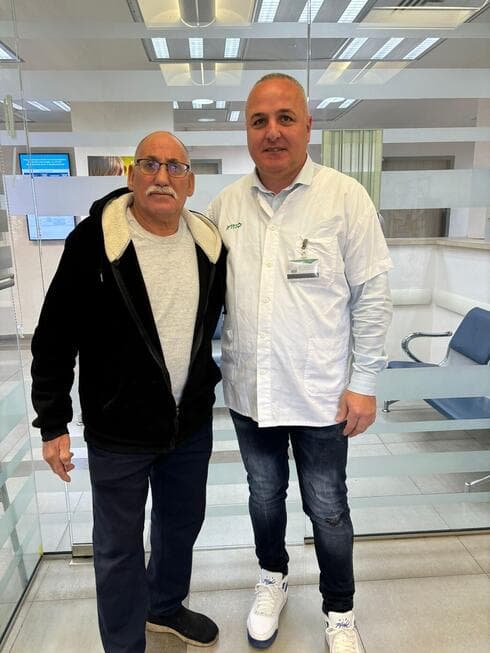  ד"ר עיסאם אבו אלעסל ושמעון לוי